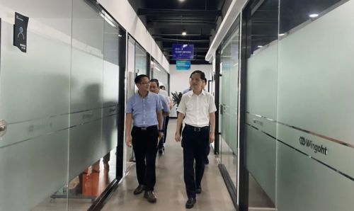 張世方局長一行赴文谷科技調研，共話數字化創新與發展